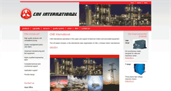 Desktop Screenshot of cne-int.com